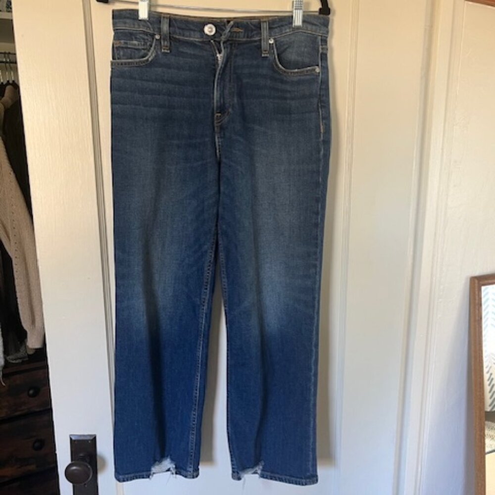 Hudson High-Rise Bootcut Crop Denim Jean